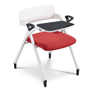 เก้าอี้ฝึกอบรมผ้าพับได้แบบไฮดรอลิกทันสมัยสำหรับผู้บริหาร - ทนทาน เลื่อนได้ รับประกัน 36 เดือน สีตามสั่ง นั่งสบาย แข็งแรง - Product Image 2