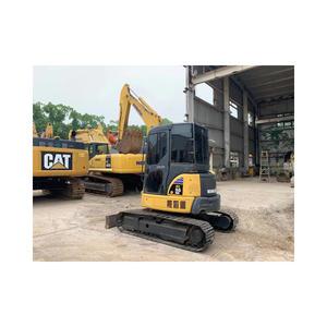 Mini pelle sur chenilles Komatsu PC55 d'occasion certifiée Komatsu Pompe à moteur de construction d'occasion certifiée internationale de 5 tonnes - Product Image 1