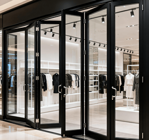 Entrepôt commercial pliable, design industriel robuste, alliage d'aluminium, garage, fonction de roulement, extérieur, villa, hôtel - Product Image 1