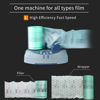 Machine d'emballage automatique à coussin d'air électrique ultra-légère de 3,85 kg, sans courroie, sans entretien, sans produits chimiques, pour tabac et cigarettes