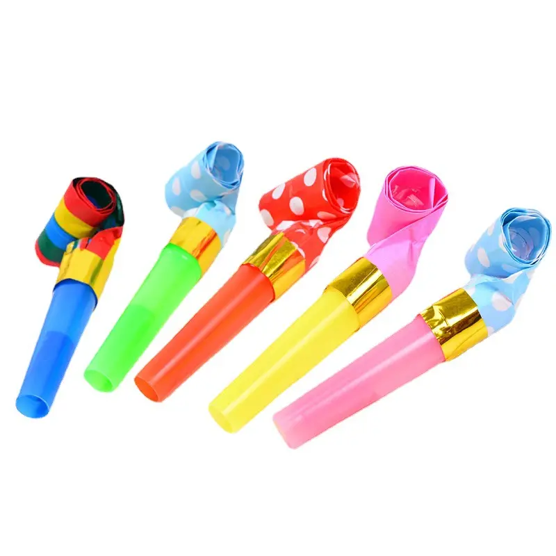 A must-have instrument for children's birthday parties: Birthday Party Blow Dragon Whistle