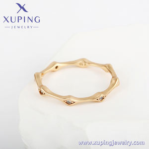 Anillo de Joyería de Diamantes de Oro de 18K, Elegante y Exquisito, de <span class=keywords><strong>Xuping</strong></span> 16214, Regalo para el Día de San Valentín, Anillo para Mujer - Product Image 5