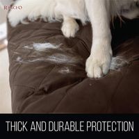 Vente directe d'usine, housse de protection pour fauteuil et canapé en microfibre résistante à l'eau et douce
