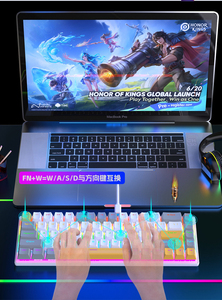 Clavier mécanique filaire K68, clavier mécanique 68 touches, clavier professionnel pour jeux et bureau, petite série - Product Image 4