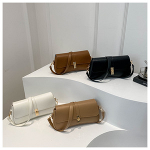 <span class=keywords><strong>Bolsos</strong></span> Cruzados de Diseño de Lujo para Mujer, Bolso de Mensajero de Viaje Moderno, Logotipo Personalizado, Bolso Pequeño Cuadrado para Debajo del Brazo - Product Image 4