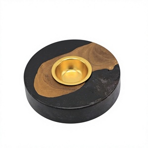 Quemador de Bakhoor de Sándalo Hecho a Mano, Ecológico, 100% Natural, Porta Incienso Premium para Hogares Árabes, Decoración Festiva, Venta al por Mayor - Product Image 1