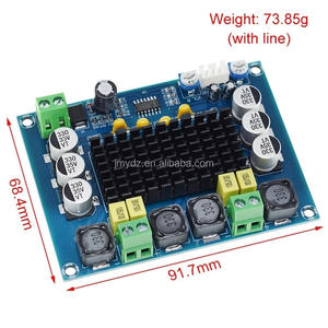 Placa Amplificadora Digital de Alta Potencia XH-M543 Módulo de Amplificación de Audio TPA3116D2 Clase D Doble Canal 2 * 120W - Product Image 3