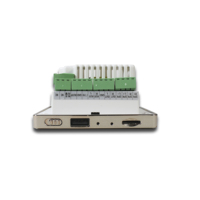 Amplificateur mural mini-audio bluetooth 25W de classe D, 2/4 canaux, avec prise en charge USB, carte SD/TF, 2 à 8 haut-parleurs, télécommande