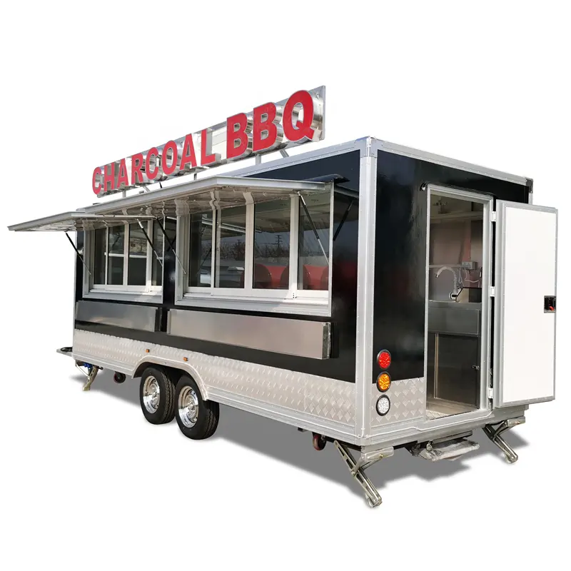Ukung Hoge Kwaliteit Voedsel Vrachtwagens Voor Verkoop In Duitsland Kaas Hot Dog Food Trailer Pizza Eten Truck