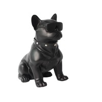 CH-M11 Corneta Portátil Mini Altavoces con Diseño de Perro de Dibujos Animados, Súper Bajo, Gran Voz, Bulldog Francés