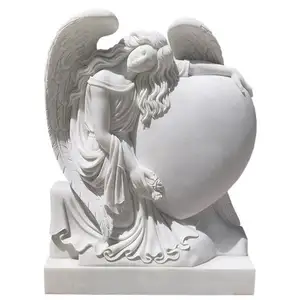 Tombstone granite cemetery white marble tombstone 3 people tombstone weeping angel headstone headstones for baby graves
