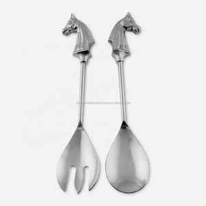 Ensemble de couteaux et de serveur, fraise à gâteau et pâtisserie en acier inoxydable, ensemble de service et tartes, meilleure vente, - Product Image 2