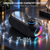 Geschenk Großhandel Multifunktionaler Bluetooth-Wecker-Lautsprecher TF-Karten-Wiedergabe Individuell Anpassbar für Firmengeschenke Großbestellung