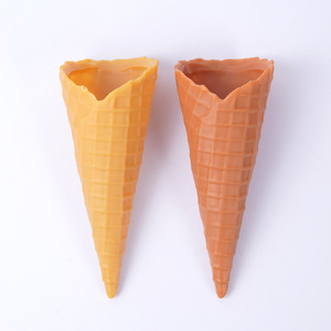 Modèle de cornet de crème glacée simulé à faire soi-même, accessoires pour cornets de crème glacée simulés, coque de cornet de crème glacée inclinée - Product Image 5