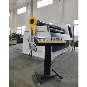 W12 Loạt CNC 4 Con Lăn Các Loại Máy Cán Trong Kim Loại Tấm Máy Cán Cnc Tự Động 4 Cuộn Máy Uốn - Product Image 3
