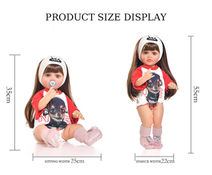 Vente en gros de poupées vivantes mignonnes pour bébés, jouets réalistes en silicone pour bébés, poupées Reborn - Product Image 6
