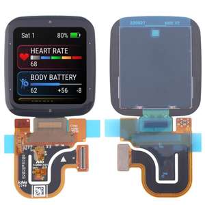 Écran LCD d'origine avec numériseur, assemblage complet, sans autocollant NFC pour <span class=keywords><strong>Garmin</strong></span> Venu <span class=keywords><strong>SQ</strong></span> 2 <span class=keywords><strong>Music</strong></span>, écran de remplacement - Product Image 1