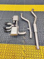 Tuyau d'échappement Catback en acier inoxydable avec valves pour BMW G22 425I 430I, pour conversion en embouts intermédiaires