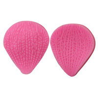 Homesun HY Gumpaste Papillon Orchidée Pétale Silicone Veiner Cutter Set Fondant Gâteau Moule