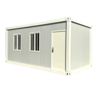 Maisons préfabriquées modulaires portables de 40 pieds, 30 pieds, 20 pieds, maisons miniatures détachables en conteneurs