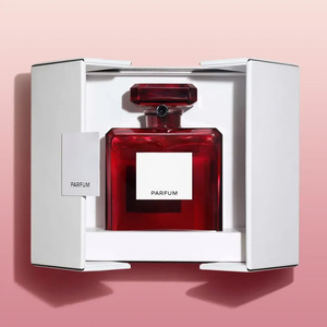 Giá Tốt Nhất Biểu Tượng Tùy Chỉnh Cuốn Sách Phong Cách Nước Hoa Hộp 2 Miếng Tinh Dầu Cứng Nhắc Hộp Bản Lề Nắp Từ Đóng Cửa Hộp Bao Bì - Product Image 1