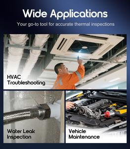 Công nghiệp man hinh nhiệt giá bán buôn cầm tay hồng ngoại nhiệt Hình ảnh máy ảnh cho HVAC xử lý sự cố - Product Image 3