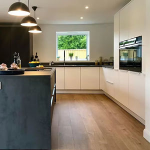 BAINENG Moderno ed Elegante Mobile da Cucina Modulare in Acciaio Inossidabile, Soluzione Personalizzata per Casa e Progetti - Product Image 3