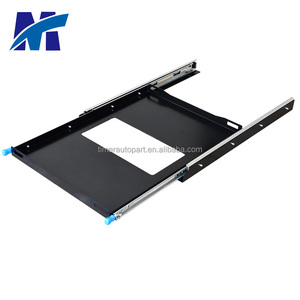 Plateau coulissant de réfrigérateur en métal de 28/30/40 pouces pour lit arrière de voiture de camion de SUV sans table 4WD réfrigérateur extérieur de lit de camionnette - Product Image 2