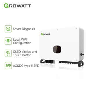 Growatt 15K 25K 36KTL3-XL ระบบโซลาร์เซลล์แบบเชื่อมต่อกับระบบไฟฟ้าแบบแยกเฟส 110V/220V มาตรฐานอเมริกา สำหรับบ้าน ระบบโซลาร์เซลล์ 15K 25K 36KTL3-XL 3 - Product Image 3