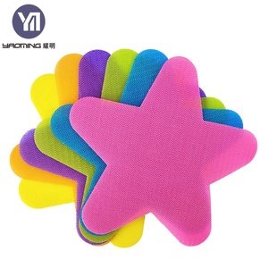 30 école enfants en caoutchouc de silicone en plastique nylon papier peint spot sur numéros alphabet assis tapis marqueurs - Product Image 4