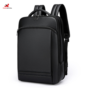 RTS Bulk Mixed Order Popular Waterproof Geometric PU <b>Laptop</b> <b>Backpack</b> with USB Port Polyester Lining Large Capacity Travel Bag - Product Image 1
