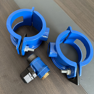 Pince <span class=keywords><strong>de</strong></span> <span class=keywords><strong>selle</strong></span> <span class=keywords><strong>de</strong></span> tuyau en fonte ductile DI pour pince <span class=keywords><strong>de</strong></span> <span class=keywords><strong>selle</strong></span> <span class=keywords><strong>de</strong></span> tuyau en fonte ductile <span class=keywords><strong>PVC</strong></span> PE - Product Image 3