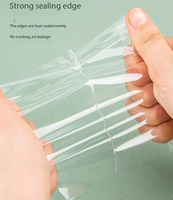 Sacs refermables en plastique transparent, pochettes d'emballage transparentes pour fleurs séchées, thé, noix, herbes, épices, échantillons, stockage