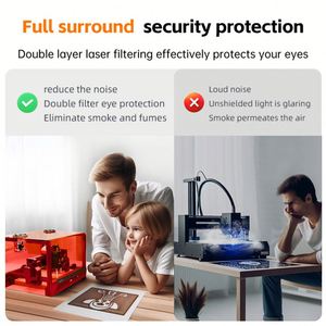 Daja mini A7 5W/10W/1W khắc điện thoại di động kim loại chai quay vòng đối tượng máy khắc laser trên kim loại - Product Image 4