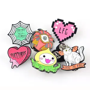 Wholesale Manufacturer Custom Metal Hard Soft Enamel Pin Die Cast Badges Badges 44Mm Pop Badges