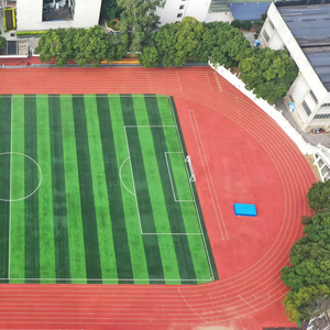 Suelo deportivo de poliuretano adhesivo de pasarela de plástico compuesto de Color personalizado INOLP para patio de recreo - Product Image 1