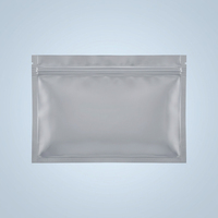 Sac de protection antistatique ESD avec fermeture éclair, sac en plastique CPP argenté métallisé refermable pour HDD, SSD ou autres appareils électroniques