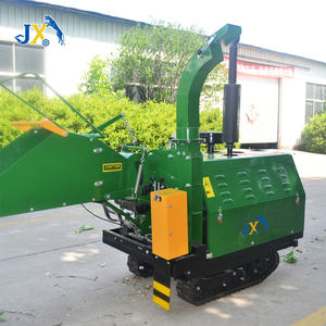 Florestal Grande Capacidade Diesel 40hp 50hp 80hp 100hp Tree Wood Chipper Crawler/Wheel Shredder Máquina De Barbear De Madeira Chipper - Product Image 1