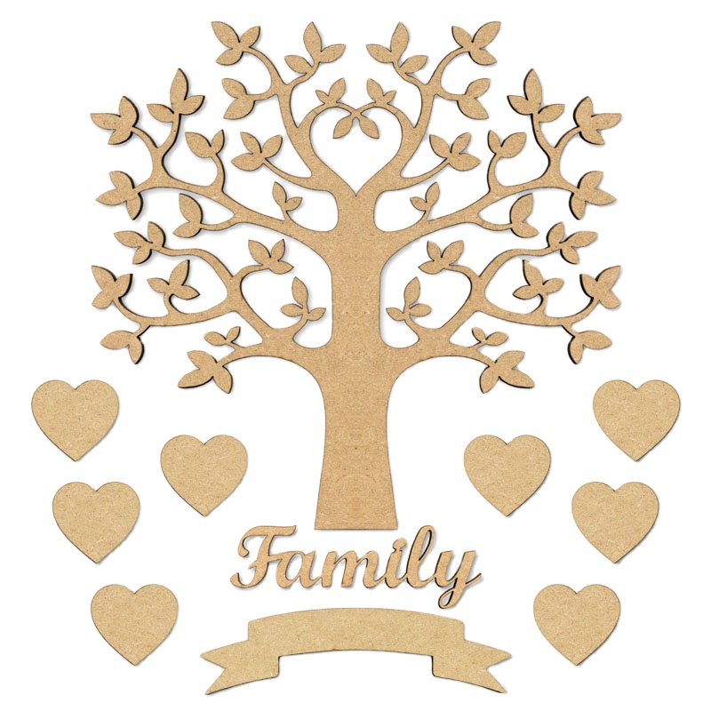 Деревянные украшения Ywbeyond «сделай сам», свадебное украшение, семейное дерево на День отца, вечеринка, деревянные поделки, Декор, полезные товары