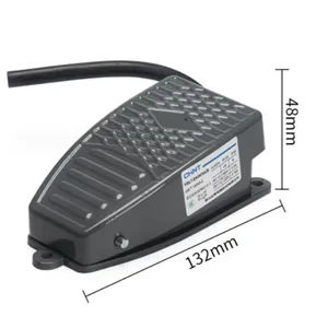 LOW price chint YBLT-EKW/5A/B foot switch 220V Silver alloy contact 50HZ AC DC GB/T 14048.5