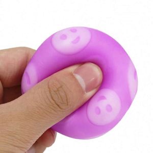 Springy Soft Squishy Mochi TPR Squeeze Ball Slow Rising Stress Relief for Girls Boys Office <b>Hand</b> Sensory Fidget Toys - Product Image 5