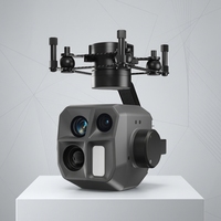 Caméra thermique 640x512 avec zoom optique 11X, suivi IA, capteur quadruple, pod stabilisé 3 axes, charge utile de 48MP EO IR pour drone