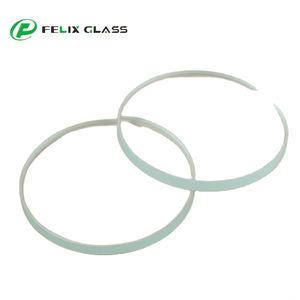 Verre trempé rond transparent personnalisé par le fabricant pour éclairage LED extérieur - Product Image 3