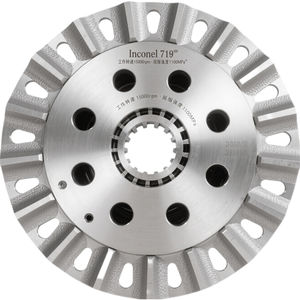 Inconel titane vapeur Turbo compresseur Jet Turbine roue disque moulage d'investissement pour équipement industriel CNC usinage appliqué - Product Image 1