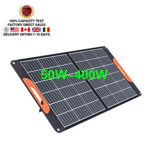 Cargador de Panel Solar plegable de 100W, salida de punto USB Dual, resistente al agua, IP68, MONO ETFE, Panel Solar portátil, Banco de energía para teléfono portátil - Product Image 1
