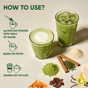 <span class=keywords><strong>Matcha</strong></span> Orgánico Ceremonial de Marca Privada OEM, Superalimento para el Apoyo Inmunológico, Mezcla de Hongos en Polvo de <span class=keywords><strong>Matcha</strong></span> - Product Image 4