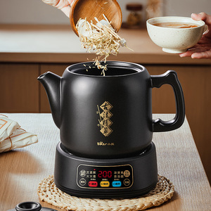 Pot à décoction électrique Bear 5L en céramique avec arrêt automatique pour la préparation de médicaments chinois - Product Image 1