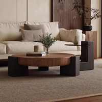 Ensemble de tables basses de luxe, table basse contemporaine, table basse ronde