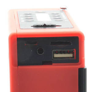 Radio FM portátil solar HY089 con reproductor MP3 de 2500mAh, ranura USB/TF y linterna LED para personas mayores y ejercicio. - Product Image 1