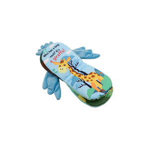 <span class=keywords><strong>Montessori</strong></span> Juguete Sensorial de Arrugas, Libro de Tela Suave de Alto Contraste para Bebé, Libro Silencioso - Product Image 4